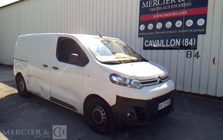 CITROEN JUMPY FG TAILLE M BLUEHDI 120CH S&S BVM6 BLANC GR-725-BD