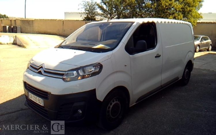 CITROEN JUMPY FG TAILLE M BLUEHDI 120CH S&S BVM6 BLANC GR-725-BD