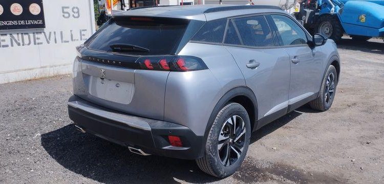 PEUGEOT 2008 1.2 PURETECH 130ch ALLURE PACK EAT8 GRIS PZ2L984