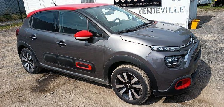CITROEN C3 1.2 PURETECH 82ch SHINE GRIS PZ3G784