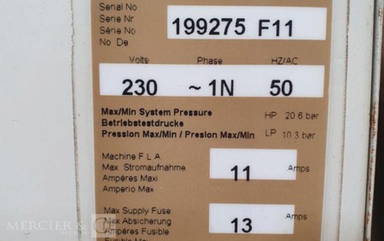 CALOREX PAC 6500 AX  4CLI650