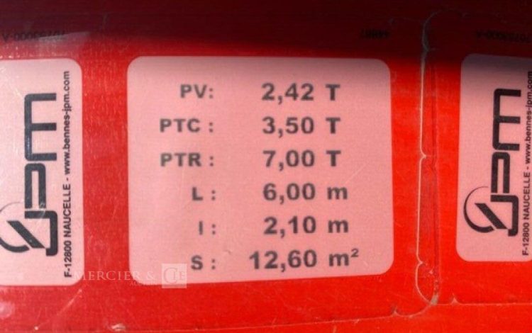 RENAULT MASTER / JPM  11434