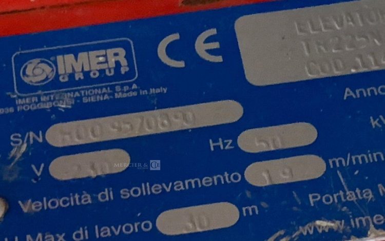IMER TR225N  10MAM62025