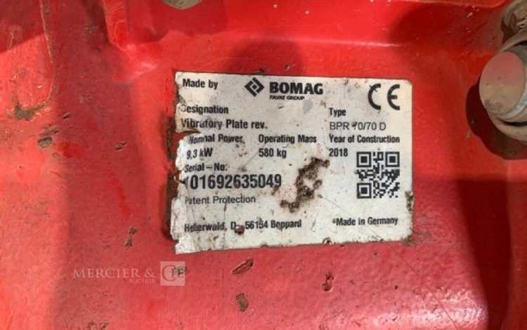 BOMAG BPR 70/70 D  79MAM62025