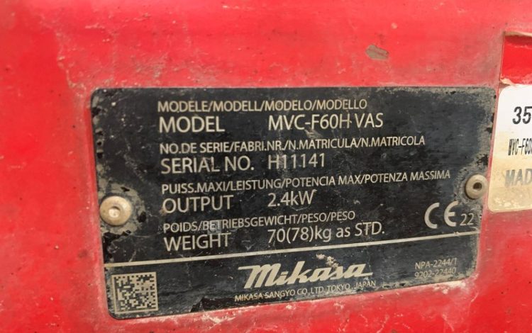 MIKASA MVC-F60H VAS  64MAM62025