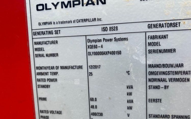 OLYMPIAN XQE60-4  12286