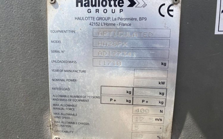 HAULOTTE HA20PX  8600