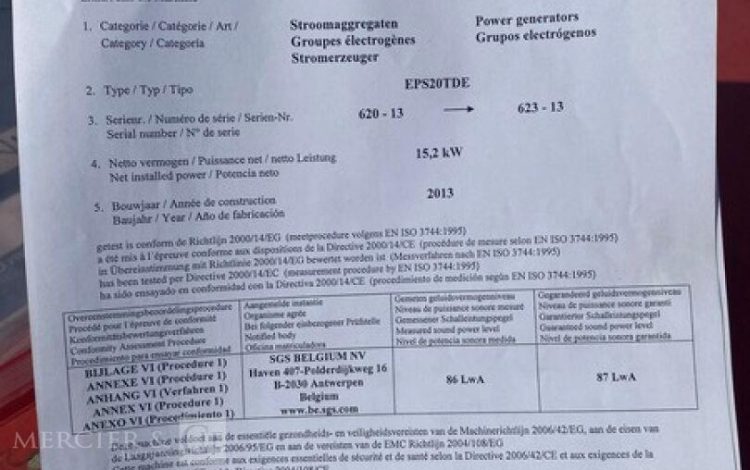 EUROPOWER EPS20TDE  5773