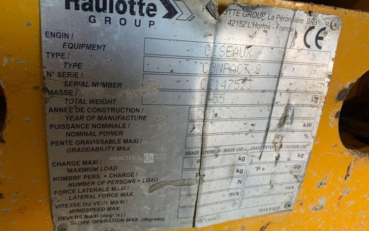 HAULOTTE COMPACT 8  SCI010308