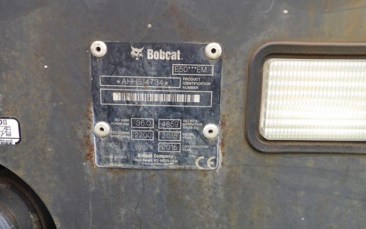 BOBCAT E50***EM  PEL010347