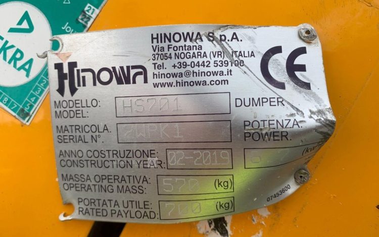 HINOWA HS701  DUM010254