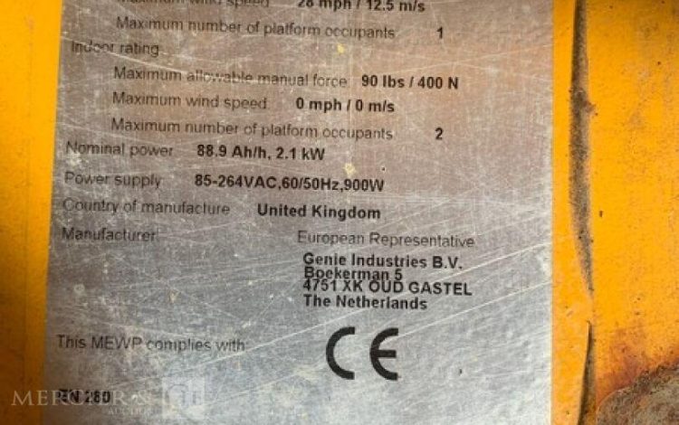 GENIE GS-1532  SCI010166