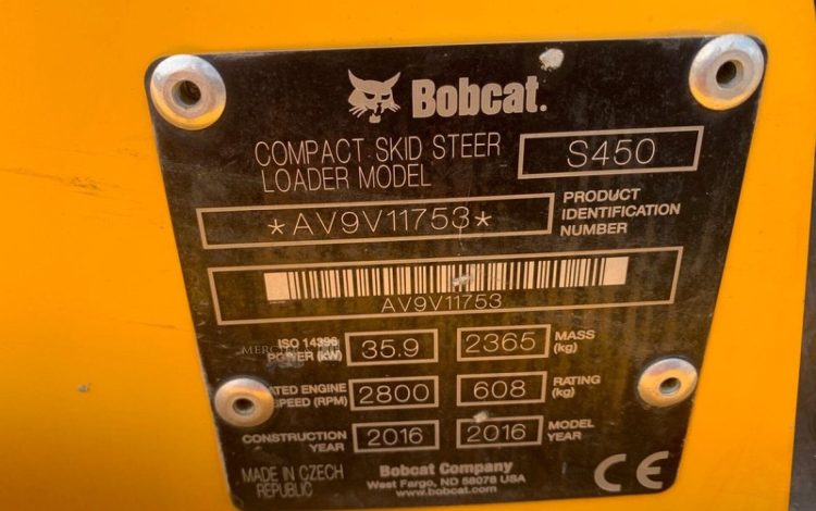 BOBCAT S450  BOB010237