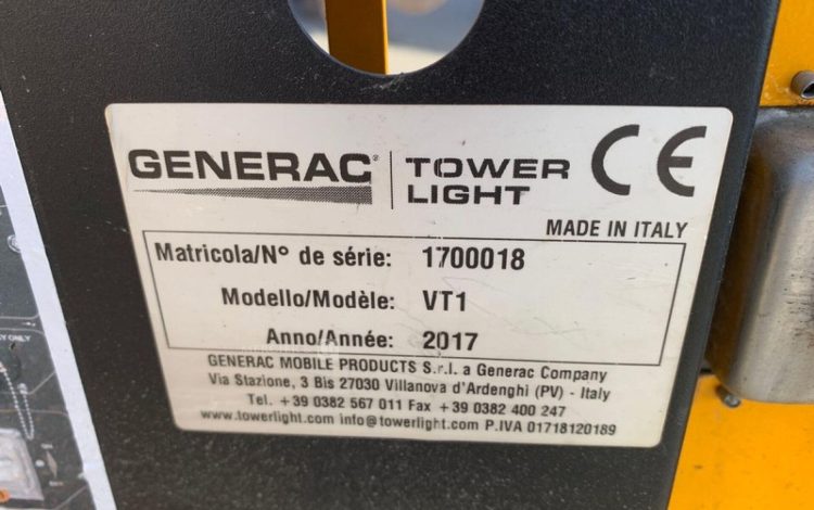 GENERAC DF ECOLOGY TOWER LIGHT – VT1  ECL010379