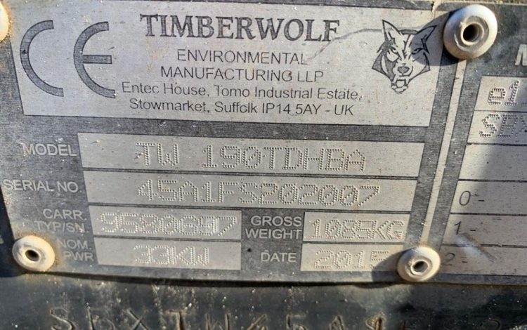 TIMBERWOLF TW190TDHEA  BRO010036