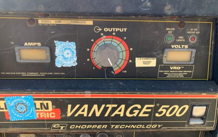 LINCOLN ELECTRIC VANTAGE 500  GSA748227