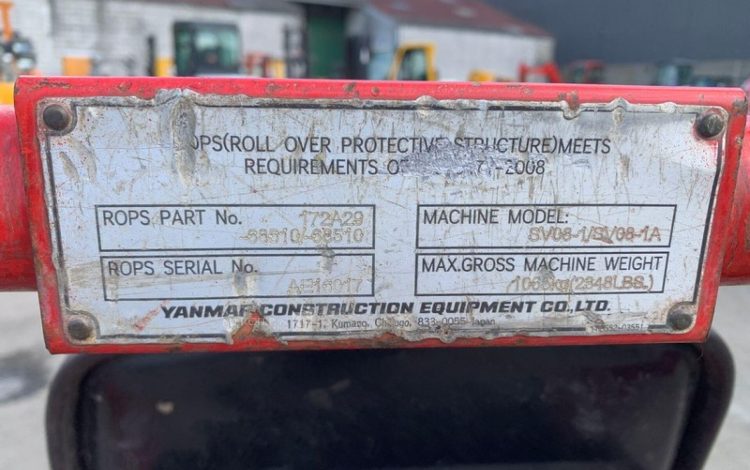 YANMAR SV08-1A  269933