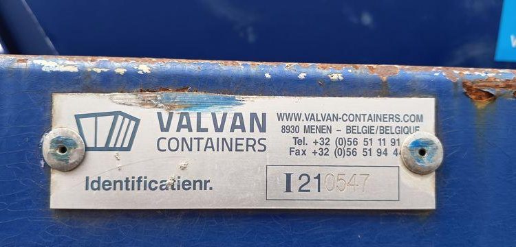 3 BENNES AMPLIROLL EMPILLABLES VALVAN  3BAEV
