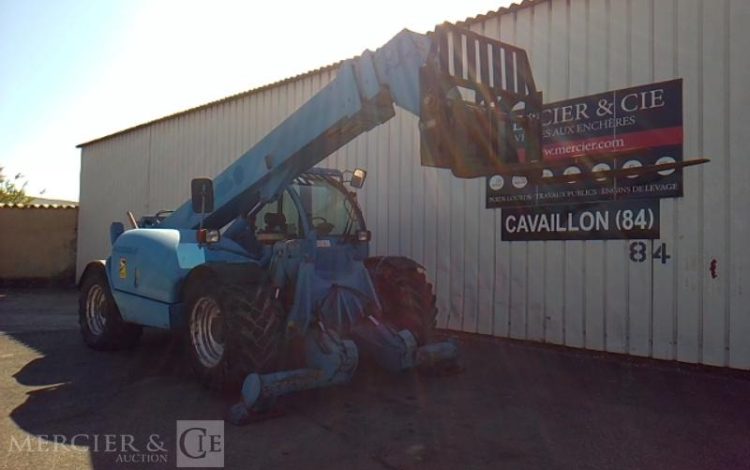 JLG CHARIOT TELESCOPIQUE 4013 DIESEL 13M – 4T- 5950H  – AN2005 BLEU 6642