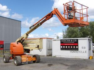 JLG NACELLE ARTICULEE 510AJ DIESEL 16M – HORAMETRE 5596 HEURES – AN 2007  7726