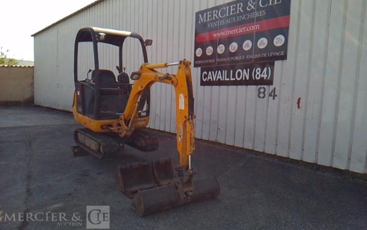 JCB MINI PELLE 8014 –  1.5T – 10231H –  AN2007 JAUNE 83466