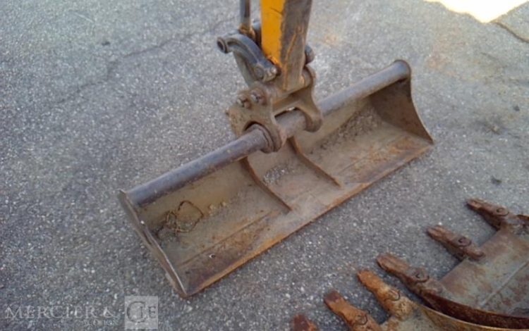 JCB MINI PELLE 8014 –  1.5T – 10231H –  AN2007 JAUNE 83466