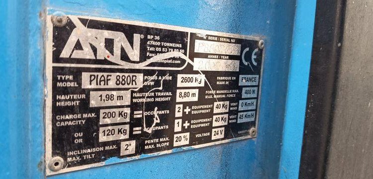 ATN NACELLE MAT VERTICAL ELECTRIQUE 9M  8561