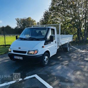 FORD TRANSIT BENNE 2,4 TDCI 120 BLANC 9502VW22