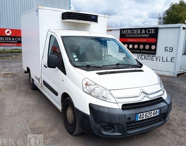 CITROEN JUMPY CAISSE FRIGO GROUPE DE FROID CARRIER – FRAX : 03/2022 BLANC AQ-620-AA
