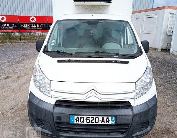 CITROEN JUMPY CAISSE FRIGO GROUPE DE FROID CARRIER – FRAX : 03/2022 BLANC AQ-620-AA
