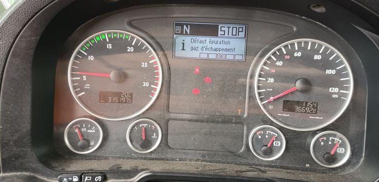 MAN TGS 35,400 AVEC BRAS AMPLIROLL MARREL – PTAC 32 TONNES – DIESEL – 315197 KMS BLANC CG-698-KD