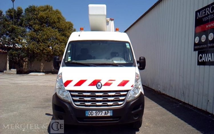 RENAULT MASTER 2.3 DCI 125CV NACELLE 12M – 1291H – BLANC DD-977-AP