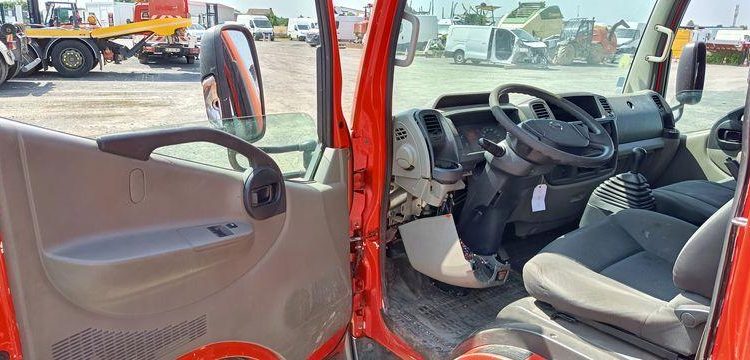 NISSAN CABSTAR  AVEC NACELLE TOPY11 FRANCE ELEVATEUR 12M – DIESEL – 1501 HEURES – ROUGE DL-099-HA