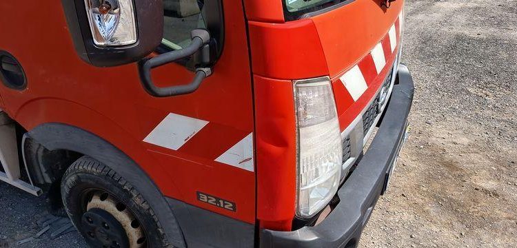 NISSAN CABSTAR  AVEC NACELLE TOPY11 FRANCE ELEVATEUR 12M – DIESEL – 1501 HEURES – ROUGE DL-099-HA