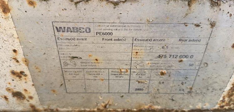 GOURDON REMORQUE PORTE ENGIN PE6000 2 ESSIEUX – PTAC : 6 TONNES – ANNEE 2015  DP-238-CL
