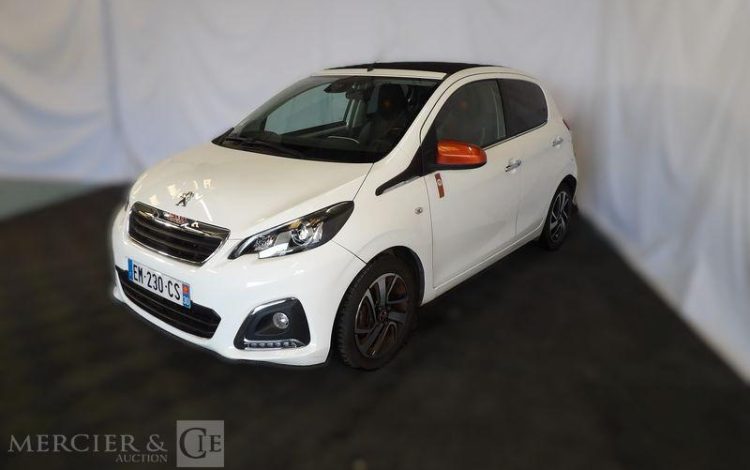 PEUGEOT 108 1.2 VTI 80CH FELINE TOP BLANC EM-230-CS