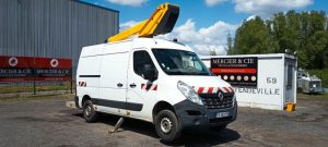 RENAULT MASTER 3 PHASE 2 2,3DCI 16V 130 CV AVEC NACELLE KLUBB K32 – DIESEL – 1261 HEURES BLANC ES-003-YR