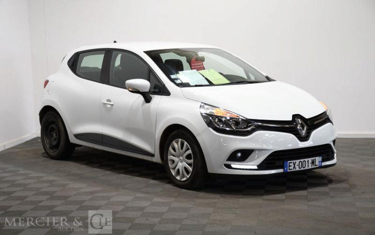 RENAULT CLIO IV STE 1.5 DCI 75 AIR MEDIANAV ENERGY BLANC EX-001-ML