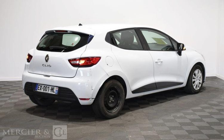 RENAULT CLIO IV STE 1.5 DCI 75 AIR MEDIANAV ENERGY BLANC EX-001-ML