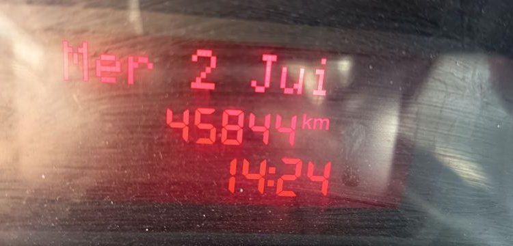 MULTITEL DAILY  AVEC NACELLE MULTITEL MT202 – 20M – DIESEL – 1203 HEURES – 45844 KMS – ROUGE EX-161-WS