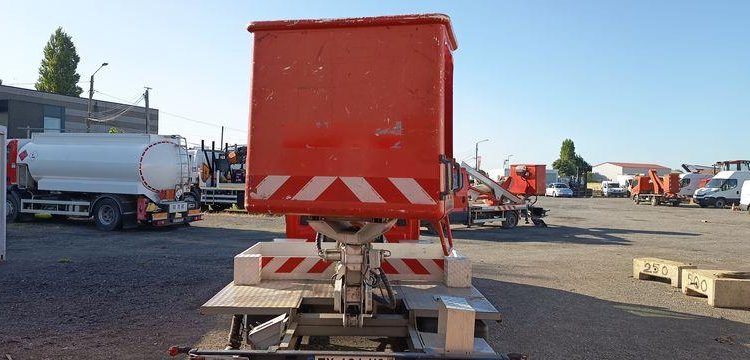 MULTITEL DAILY  AVEC NACELLE MULTITEL MT202 – 20M – DIESEL – 1203 HEURES – 45844 KMS – ROUGE EX-161-WS