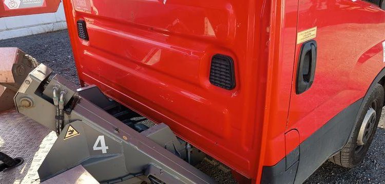 MULTITEL DAILY  AVEC NACELLE MULTITEL MT202 – 20M – DIESEL – 1203 HEURES – 45844 KMS – ROUGE EX-161-WS