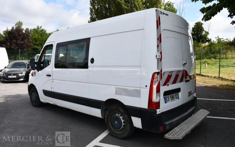 RENAULT MASTER F3500 L2H2 2.3 DCI 110 CAB APPRO GRD CONFORT 7PL BLANC EX-589-SZ