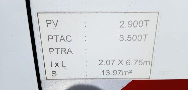 RENAULT MASTER 3 PHASE 2 2,3DCI 16V 130CV AVEC NACELLE KLUBB K26 – 11 M  – 1370 HEURES – BLANC FE-658-BJ