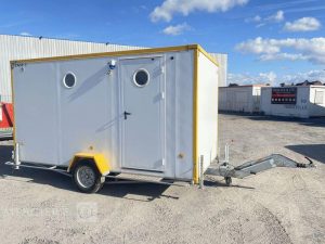 CNSE ROULOTTE DE CHANTIER SUR ESSIEU – L:4M  FV-579-XN