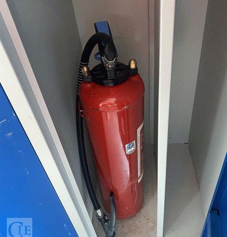 CNSE ROULOTTE DE CHANTIER SUR ESSIEU – L:4M  FV-579-XN