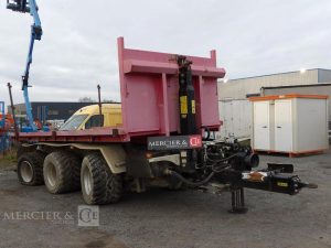 PRONAR REMORQUE AGRICOLE T386 AVEC PLATEAU AMPLIROLL – PTAC : 30T  GE-866-KN