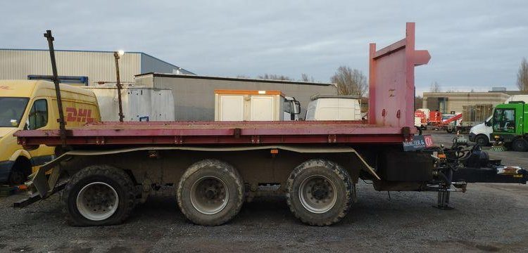 PRONAR REMORQUE AGRICOLE T386 AVEC PLATEAU AMPLIROLL – PTAC : 30T  GE-866-KN