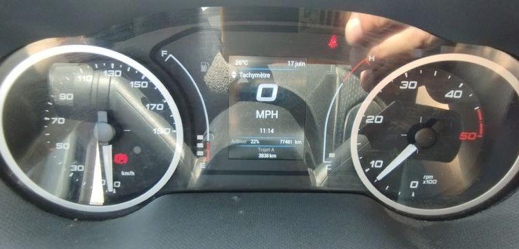 IVECO DAILY 6 FOURGON 35S14 2,3 D 16V 136CV – DIESEL – 77481 KMS – ANNEE 2022 BLANC GF-317-PX