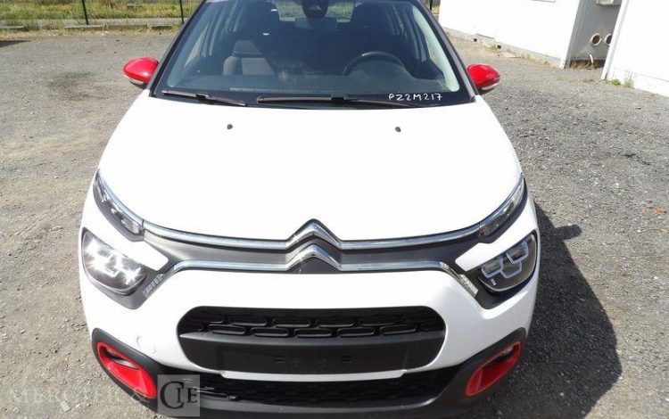 CITROEN C3 1.2 PURETECH 110 SHINE EAT – ESSENCE – 7537 KMS – ANNEE 2022 BLANC PZ2M217